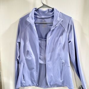 All in Motion Women's Lavender Zip-Up Jacket
